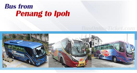 Bus from Penang to Ipoh