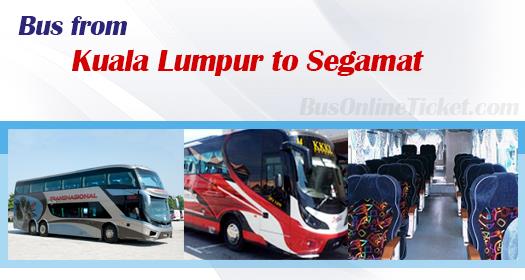 Bus from Kuala Lumpur to Segamat