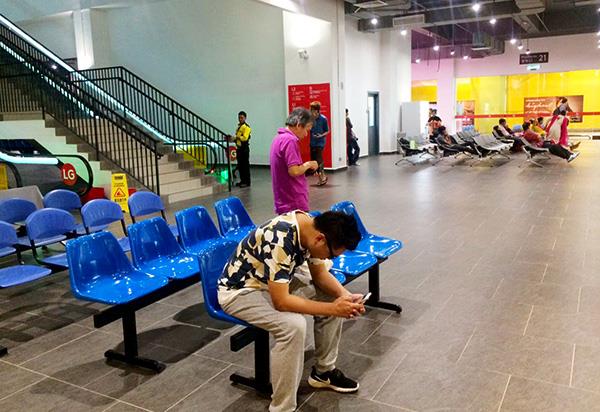 Passengers Waiting Area in Awana Bus Terminal