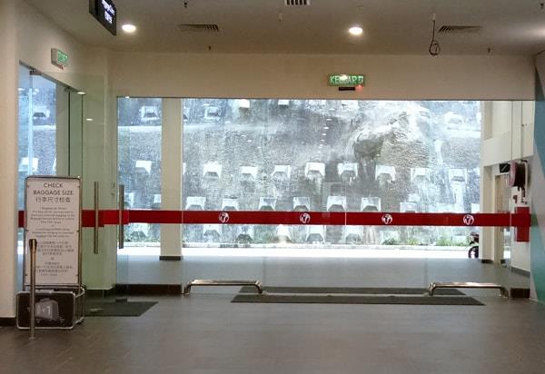 Taxi Area in Awana Bus Terminal