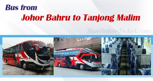 Bus from Johor Bahru to Tanjong Malim