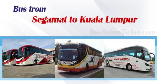 Bus from Segamat to Kuala Lumpur
