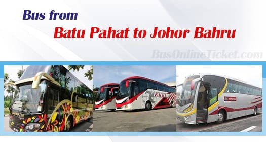 Bus from Batu Pahat to Johor Bahru