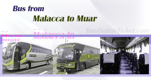 Bus from Malacca to Muar
