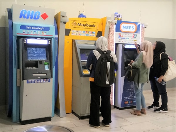 ATM Machine at Penang Sentral ATM Machine at Penang Sentral