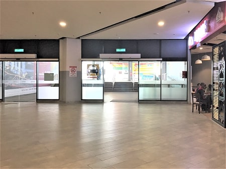 Entrance to Ferry Terminal from Penang Sentral Entrance to Ferry Terminal from Penang Sentral