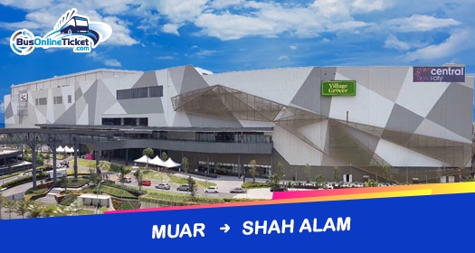 Bus from Muar to Shah Alam
